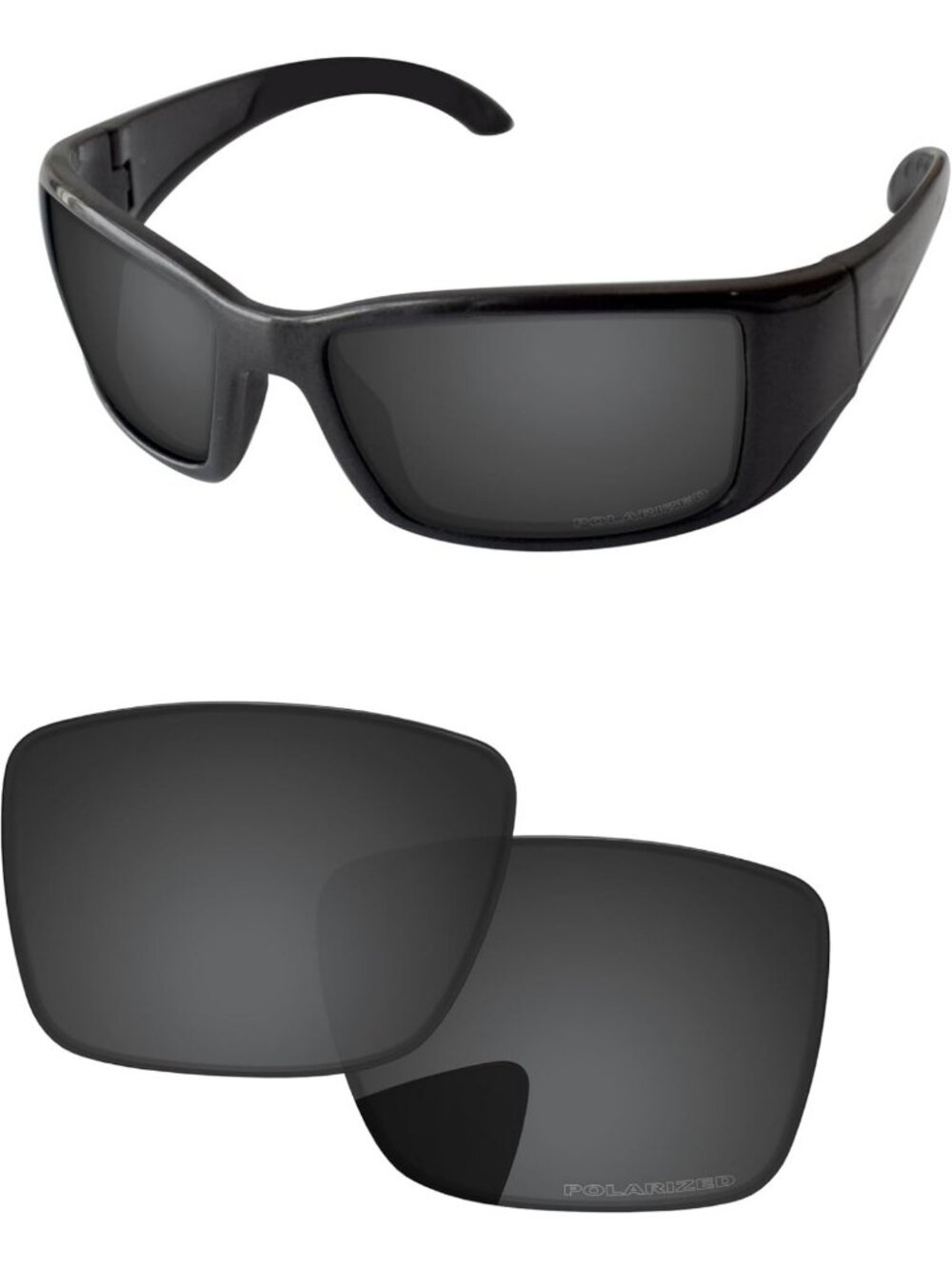 Precision Fit Replacement Lenses for Blackfin Sunglasses - UV Block & Impact